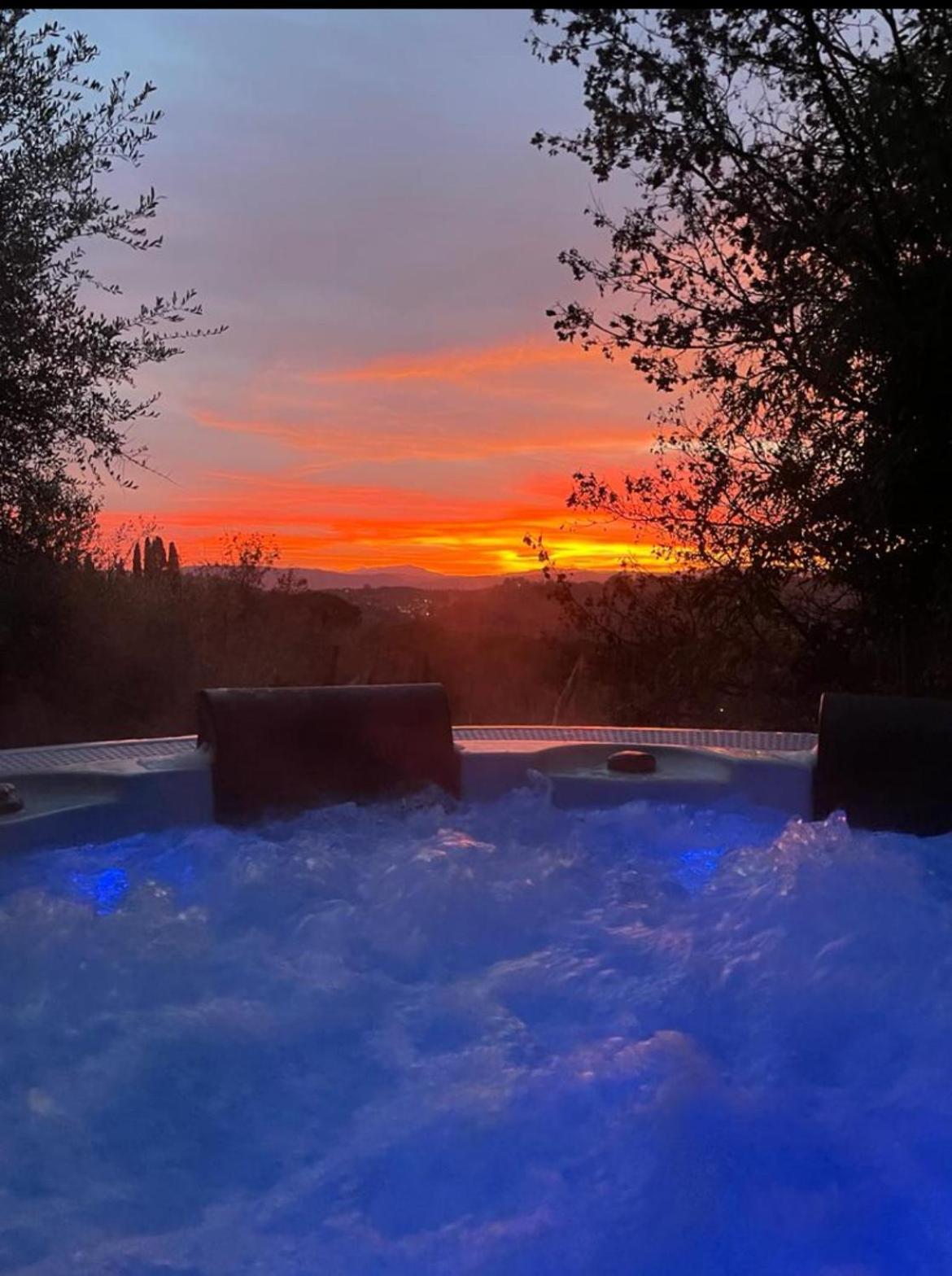 Villa Il Tufo Siena Esterno foto