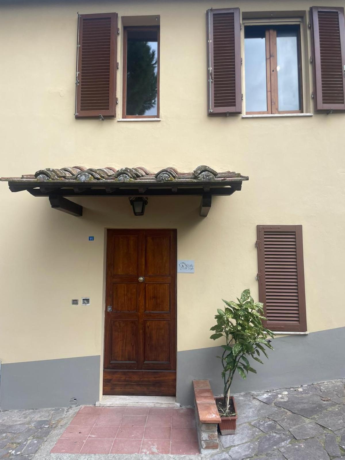 Villa Il Tufo Siena Esterno foto